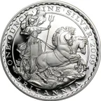 1 Unze Silbermünze Britannia 2009