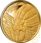 1 Unze Goldmünze Kamerun Mandrill 2022