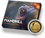 1 Unze Goldmünze Kamerun Mandrill 2022