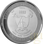 1 Unze Silbermünze Kamerun Mandrill 2022