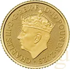 1/10 Unze Goldmünze The Coronation of His Majesty - King Charles 2023