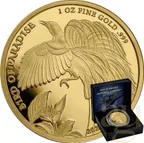 1 Unze Goldmünze Papua New Guinea Bird of Paradise 2023