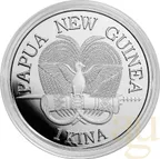 1 Unze Silbermünze Papua New Guinea Bird of Paradise 2023