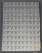 100 x 1g Silber Cook Islands Combibarren - Münz-Silbertafel Tafelbarren