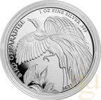 1 Unze Silbermünze Papua New Guinea Bird of Paradise 2023