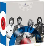 5 Unzen Silbermünze Music Legends - The Who 2021 - polierte Platte