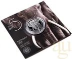 1 Unze Silbermünze Südafrika Big Five Elefant 2019