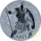 1 Unze Silbermünze Tuvalu - Gods of Olympus - Ares 2023