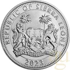 1 Unze Silbermünze Sierra Leone Big Five - Büffel 2023