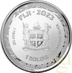 1 Unze Silbermünze Fiji Koi Fish 2023