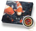 1 Unze Goldmünze Fiji Koi Fish 2023 - coloriert