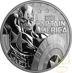 1 Unze Silbermünze Tuvalu - Captain America 2019