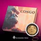 1 Unze Goldmünze Kongo Gorilla 2023