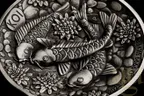 2 Kilogramm Silbermünze Australien Koi Fish 2023 - Antik Finish - High Relief