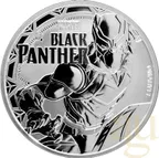 1 Unze Silbermünze Tuvalu - Black Panther 2018