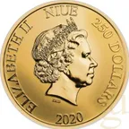 1 Unze Goldmünze Niue Mickey & Minnie Mouse 2020