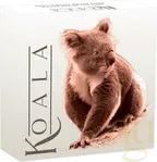 5 Unzen Silbermünze Australien Koala 2023 - High Relief - polierte Platte - rosè vergoldet