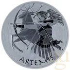 1 Unze Silbermünze Tuvalu - Gods of Olympus - Artemis 2023