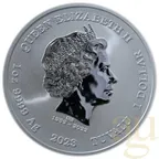 1 Unze Silbermünze Tuvalu - Gods of Olympus - Artemis 2023