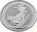 1 Unze Platinmünze Britannia 2024