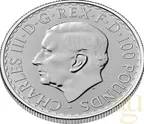 1 Unze Platinmünze Britannia 2024
