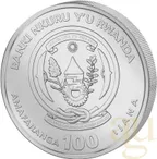 1 Unze Platinmünze Ruanda Lunar Schlange 2025