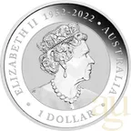 1 Unze Silbermünze Australien Brumby 2023