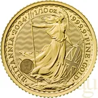 1/10 Unze Goldmünze Britannia 2024