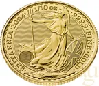 1/10 Unze Goldmünze Britannia 2024