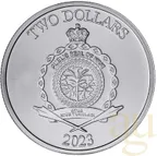 1 Unze Silbermünze Niue Tree of Life 2023