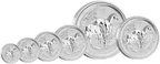 1 Unze Silbermünze Australien Lunar II Pferd 2014