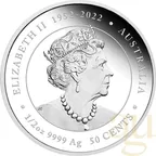 Silbermünze Australien Lunar III Drache 2024 - polierte Platte - Three Coin Set