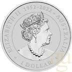 1 Unze Silbermünze Australien Koala 2023 coloriert - Coincard