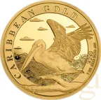 1 Unze Goldmünze Barbados Pelikan 2023