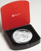 1 Kilogramm Silbermünze Australien Lunar II Pferd 2014 polierte Platte