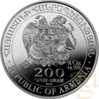 1/2 Unze Silbermünze Armenien Arche Noah 2024