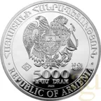 10 Unzen Silbermünze Armenien Arche Noah 2024
