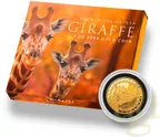 1 Unze Goldmünze Republic of Guinea Ecuatorial Giraffe 2023