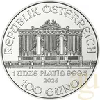 1 Unze Platinmünze Wiener Philharmoniker 2025