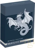 1 Unze Platinmünze Australien Mythical Creatures Basilisk 2023 - polierte Platte