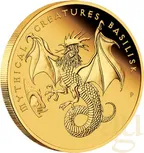 1 Unze Goldmünze Australien Mythical Creatures Basilisk 2023 - polierte Platte
