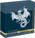 5 Unzen Goldmünze Australien Mythical Creatures Basilisk 2023 - polierte Platte