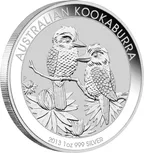 1 Unze Silbermünze Australien Kookaburra 2013
