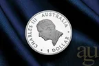 1 Unze Silbermünze Australien Känguru 2024 - King Charles Observe Proof