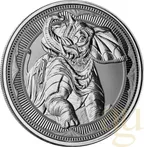 1 Unze Silbermünze Gibraltar War Elephant 2023
