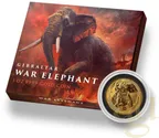 1 Unze Goldmünze Gibraltar War Elephant 2023