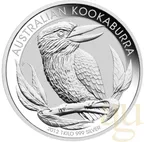 10 Unzen Silbermünze Australien Kookaburra 2012