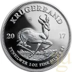 1 Unze Silbermünze Krügerrand 2017 - polierte Platte