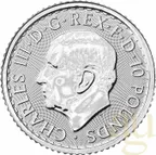 1/10 Unze Platinmünze Britannia 2024