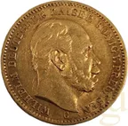 20 Mark Goldmünze Wilhelm I von Preußen 1874 (C)